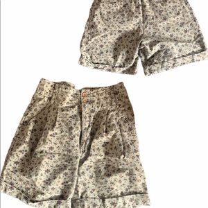 Vintage high wasted shorts